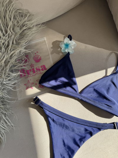 BIKINI CHER EMBOLSADA Azul oscuro
