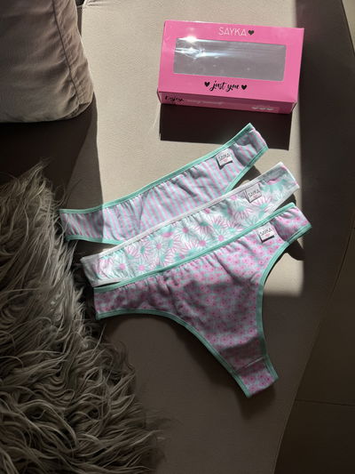 PACK X3 bombis sayka en caja colaless PROMO LANZAMIENTO