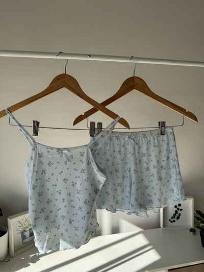 PIJAMA CELESTE