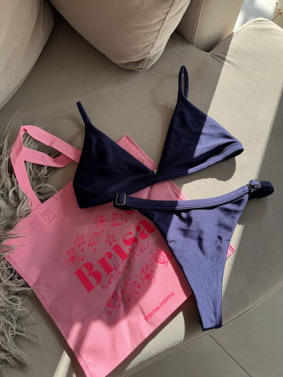 BIKINI CHER EMBOLSADA Azul oscura