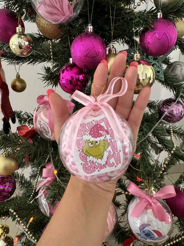 ESFERA NAVIDEÑA X2 SURTIDO + Stickers de regalo