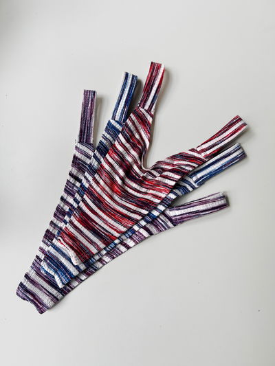 PACK X3 bombis promo en V rayadas 