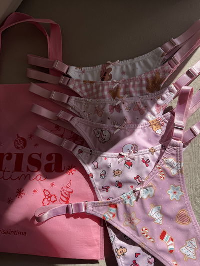 PACK X2 estampadas pink NAVIDAD