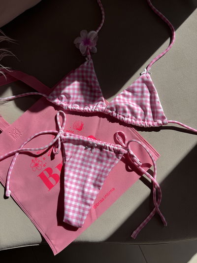 BIKINI EMBOLSADA ZIRA CUADRILLE ROSA LIMITADO