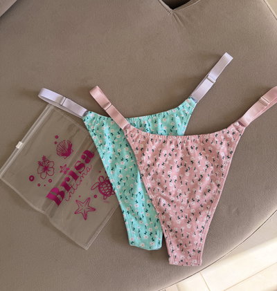 PACK LESS ALGODÓN 2 floreadas