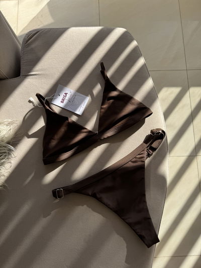 BIKINI CHER EMBOLSADA CHOCO
