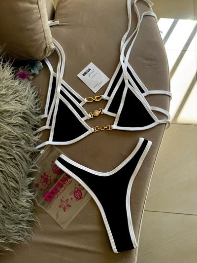 BIKINI KIM COMBINADA NEGRA