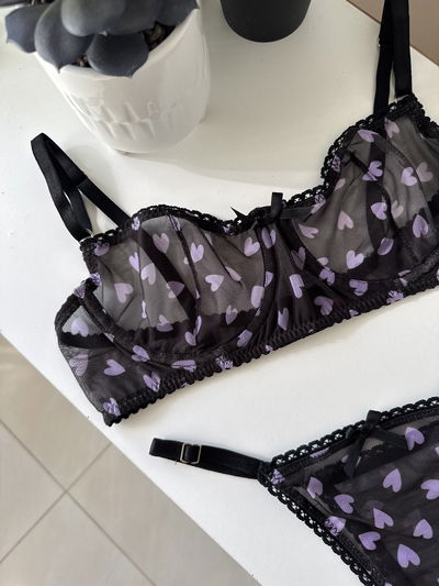 CONJUNTO AMOR LILA