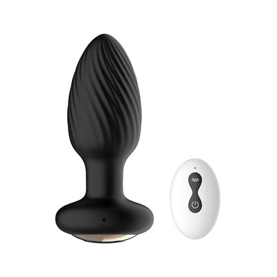 Tapón Anal de Entrenamiento con Control Remoto Giratorio de 360° - Modelo TJ 1063"