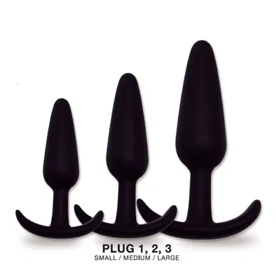 Kit plug anal silicone TJ 3111