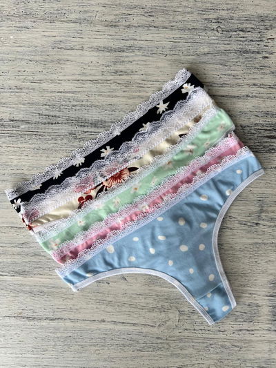 packx3 less lycra con puntilla