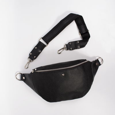 Maxi riñonera de cuero