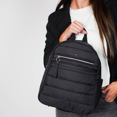 Mochila impermeable matelasse