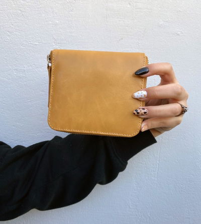 Billetera de cuero