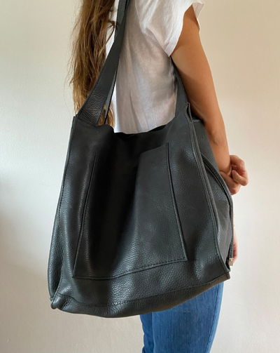 Tote de cuero 