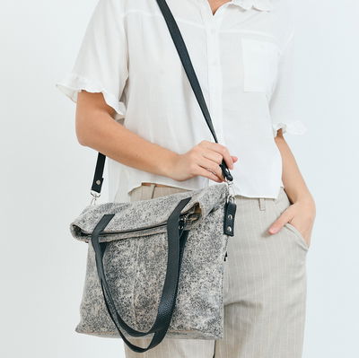 Cartera de cuero correa desmontable