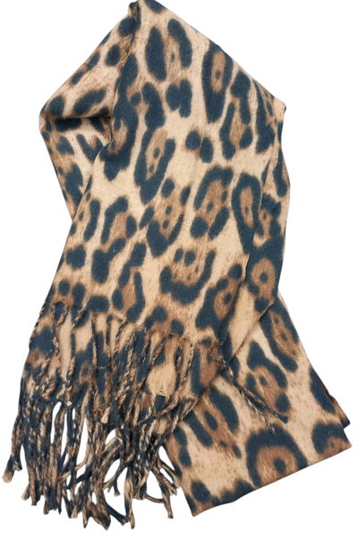 Pashmina estampado animal print