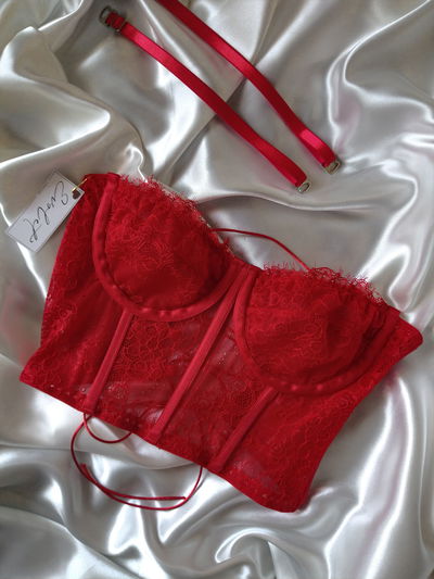 Bustier Margot RED