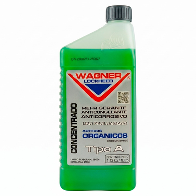 REFRIGERANTE CONCENTRADO PROLONGADO 1 LITRO VERDE WAGNER LOCKHEED L130703