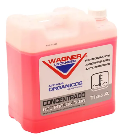 REFRIGERANTE CONCENTRADO PROLONGADO 5 LITROS ROJO WAGNER LOCKHEED L130880