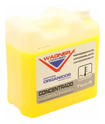 REFRIGERANTE CONCENTRADO PROLONGADO 5 LITROS AMARILLO WAGNER LOCKHEED L130879