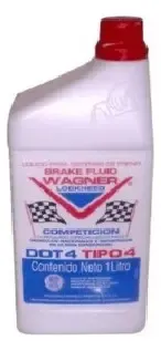 LIQUIDO DE FRENOS DOT 4 x 1 LITRO WAGNER LOCKHEED L67262