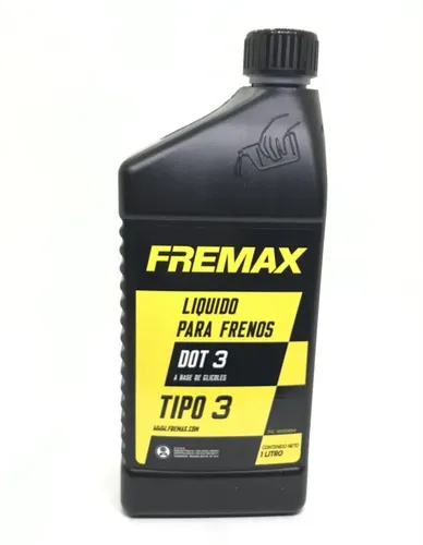 LIQUIDO DE FRENOS TIPO 3 X 1LT FREMAX 10130954