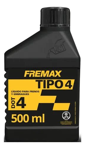 LIQUIDO DE FRENOS TIPO 4 X500ML  FREMAX 10130959