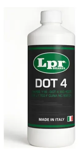 LIQUIDO DE FRENOS DOT 4 X 500 CM3 LPR BF4050