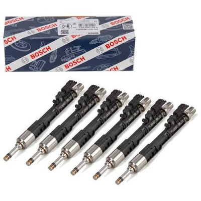 JUEGO 6 INYECTOR MPI BMW 125/135/228/320/328/335/420/520/523/528/535/X1 BOSCH 0261500533