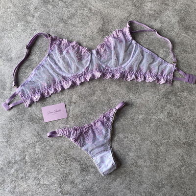 Set Angelique lila - Stock Inmediato