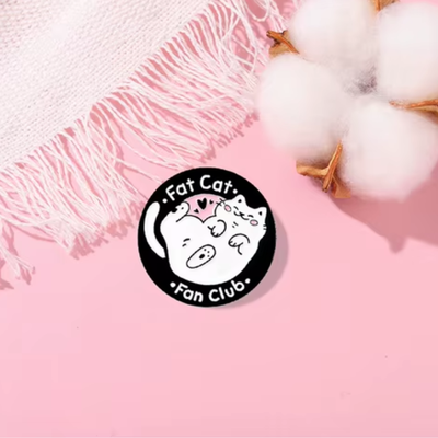 Pin gato fat cat fan club