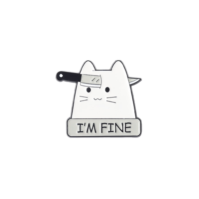 Pin gato i´m fine