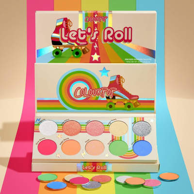 COLOURPOP  Paleta de sombras  - Let´s roll