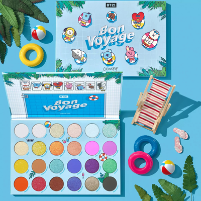 COLOURPOP - paleta de sombras Bon voyage - BT21