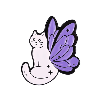 Pin gatito mariposa 3