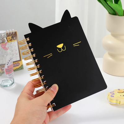 Cuaderno anillado gato
