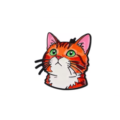 Pin gatito naranjoso