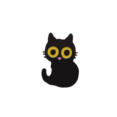 Pin gatito negro n4