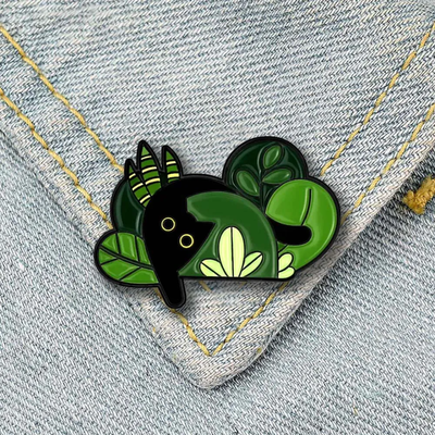 Pin gatito negro n10
