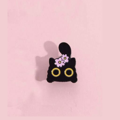 Pin gatito negro n14
