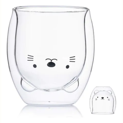 VASO OSO TRANSPARENTE