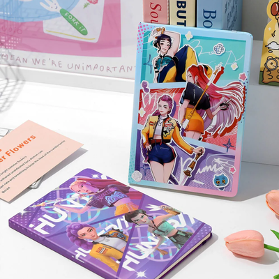 CUADERNO TAPA DURA HUNTRIX