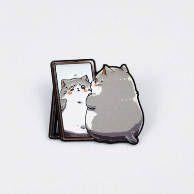 Pin gato gordito
