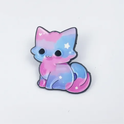 Pin gato galactico 4
