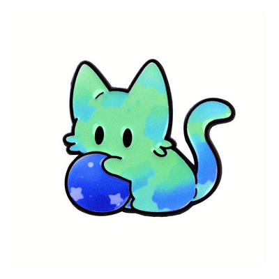 Pin gato galactico 1
