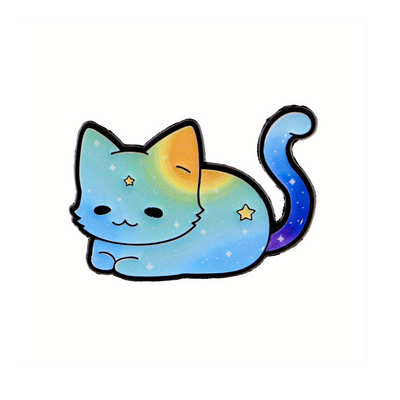Pin gato galactico 8