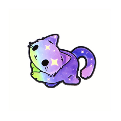 Pin gato galactico 5