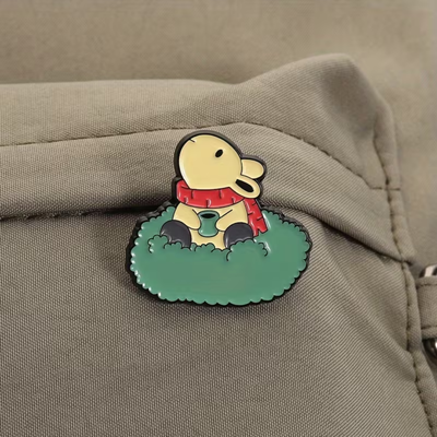 Pin conejo y cafe