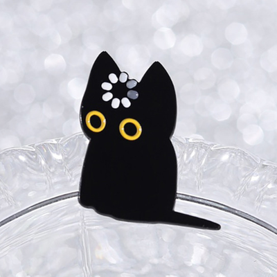 Pin gatito cargando